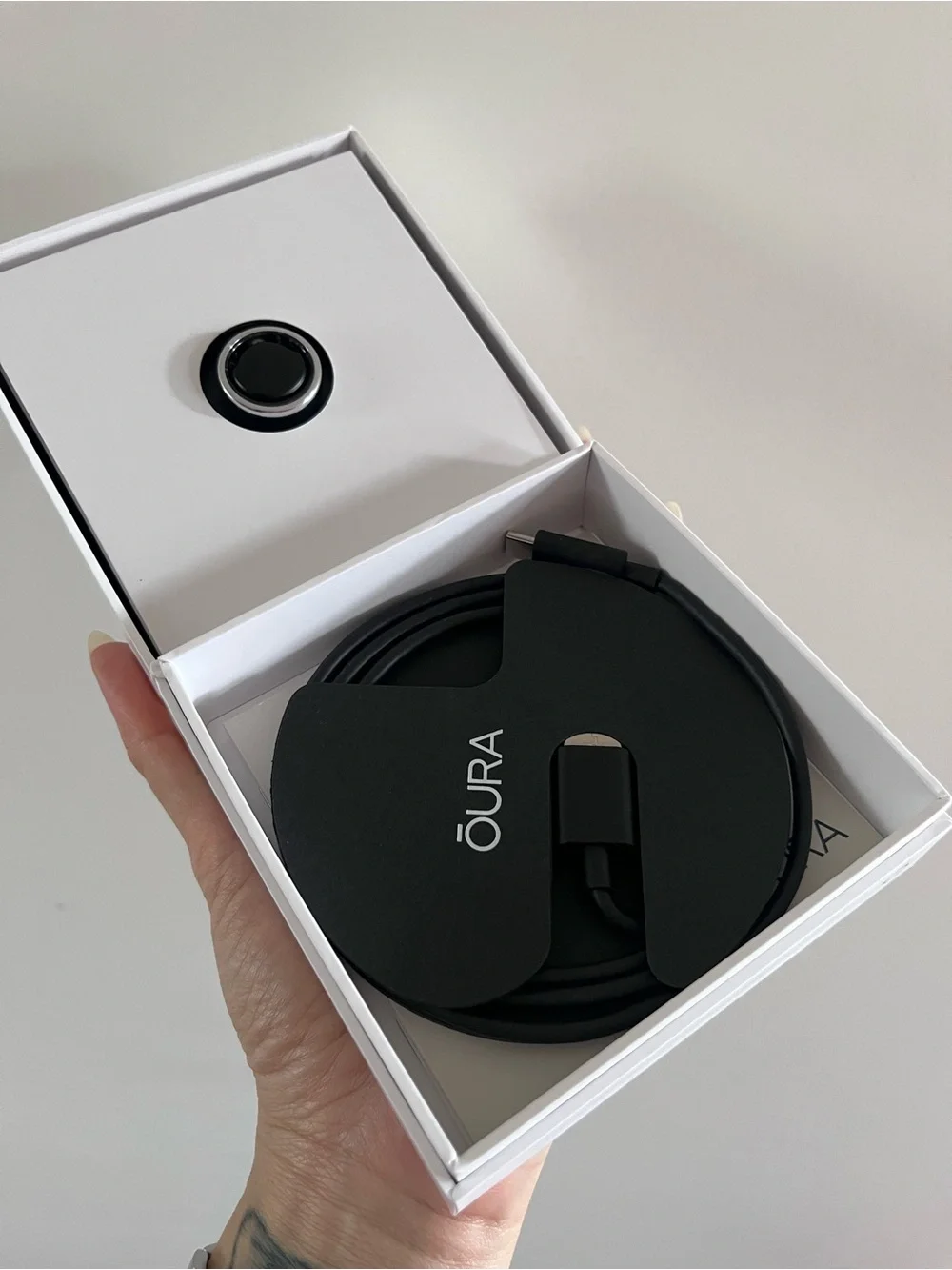 Oura Ring Gen3 Smart Ring — Horizon - Silver - Size 7